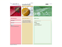 Tablet Screenshot of materiali.isida.it